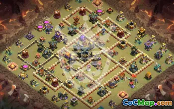 Clash of Clans Town Hall 17 Base Layouts #45927