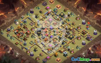 Top Copy Base Layouts for TH17 in Clash of Clans #45940