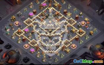 Top Copy Base Layouts for Clash of Clans TH17 #45952