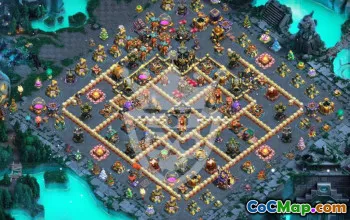 Copy Town Hall 17 Base Layouts and Maps #45958