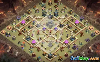 Top Town Hall 17 Base Layouts for Clash of Clans #45962