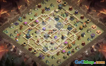 Copy TH17 Base Layouts for Clash of Clans #45963