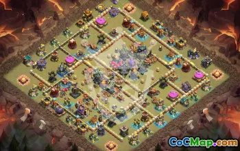 Copy Town Hall 17 Base Layouts for Clash of Clans #45967