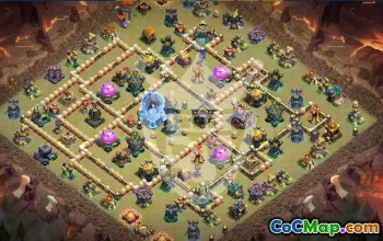 Top Clash of Clans TH17 Base Layouts & Links #45976