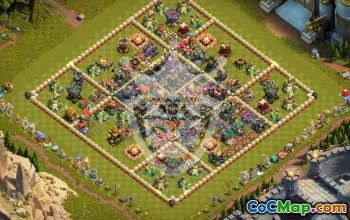 Top Clash of Clans Base Layouts for TH17 #45977