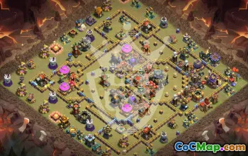 Top Town Hall 17 Base Layouts with Copy Link #45984