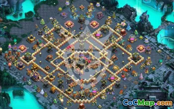 Top Town Hall 17 Base Layouts with Copy Link #45992