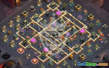 Top Clash of Clans TH17 Base Layouts with Links #45998