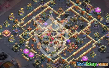 Top Copy Base Layouts for Clash of Clans TH17 #46001