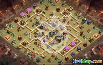 Best Copy Base Layout for Town Hall 17 #46002