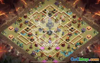 Copy TH17 Base Layouts for Clash of Clans #46005