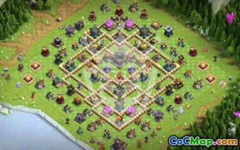 Top Town Hall 17 Clash of Clans Base Layouts #46007
