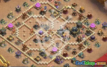 Copy TH17 Base Layouts with Link for Clash of Clans #46059