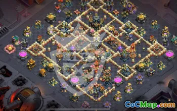 Top Clash of Clans TH17 Base Layouts & Maps #46066