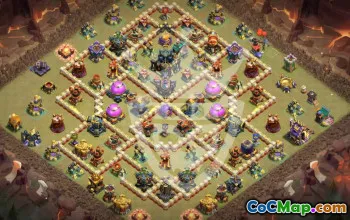 Best Copy Base Layouts for Town Hall 17 #46072