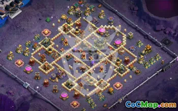 Best Clash of Clans TH17 Base Layouts #46077