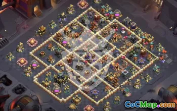 Top TH17 Base Layouts & Copy Links for Clash of Clans #46089