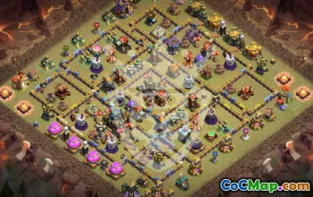 Top Clash of Clans Town Hall 17 Base Layouts #46101