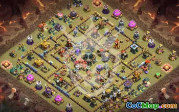 Top Clash of Clans TH17 Base Layouts to Copy #46103