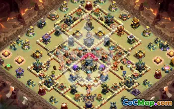 Top Copy Base Layouts for TH17 Clash of Clans #46108