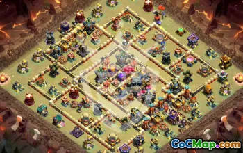 Best Copy Base Layouts for Clash of Clans Town Hall 17 #46110