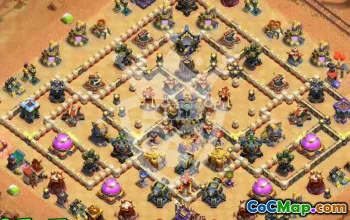 Top Clash of Clans Town Hall 17 Base Layouts #46120