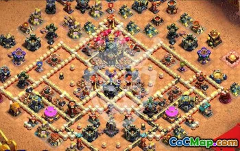 Copy TH17 Base Layouts for Clash of Clans #46121