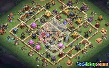 Copy Town Hall 17 Base Layouts for Clash of Clans #46126