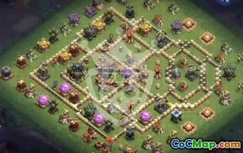 Copy Town Hall 17 Base Layouts for Clash of Clans #46127