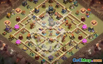 Top Clash of Clans TH17 Base Layouts with Links #46158