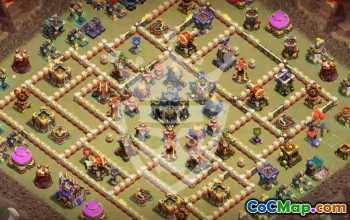 Top Town Hall 17 Base Layouts & Maps #46163