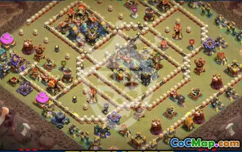 Top CoC Town Hall 17 Base Layouts & Maps #46168
