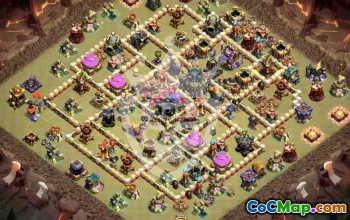 Best Copy Base Layout for Town Hall 17 #46182