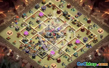 Top Clash of Clans Base Layouts for TH17 #46189