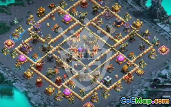 Top Copy Base Layouts for Clash of Clans Town Hall 17 #46192