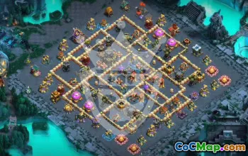 Best Copy Base Layout for TH17 Clash of Clans #46206