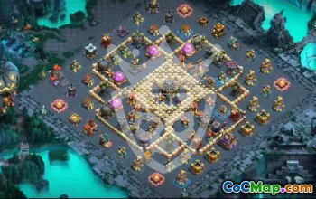 Best Copy Base Layout for Town Hall 17 #46208