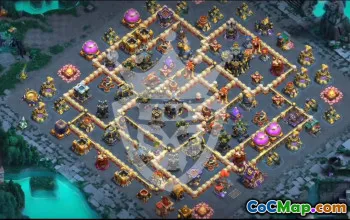 Top TA17 Clash of Clans Base Layouts with Link #46210