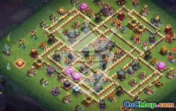 Best TH17 Clash of Clans Base Layouts #46212