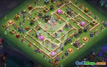 Copy TH17 Base Layout for Clash of Clans #46213