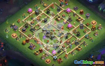 Top Clash of Clans TH17 Base Layouts with Link #46216