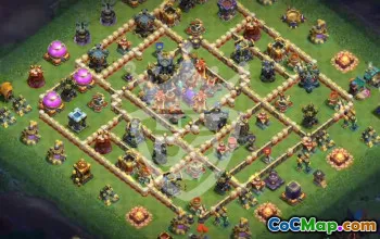 Top CoC Town Hall 17 Base Layouts #46217