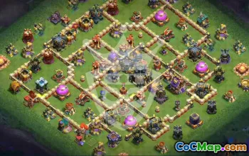 Top Clash of Clans TH17 Base Layouts & Links #46219