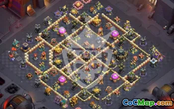 Top Clash of Clans TH17 Base Layouts to Copy #46221