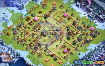 Best Copy Base Layout for Clash of Clans TH17 #46232