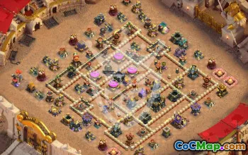 Top Copy Base Layouts for Town Hall 17 #46234