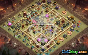 Top Clash of Clans TH17 Base Layouts & Links #46235