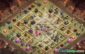 Copy Town Hall 17 Base Layouts for Clash of Clans #46237