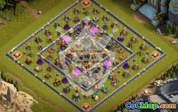 Top CoC Town Hall 17 Base Layouts & Maps #46242