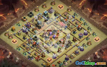 Copy TH17 Base Layouts for Clash of Clans #46248
